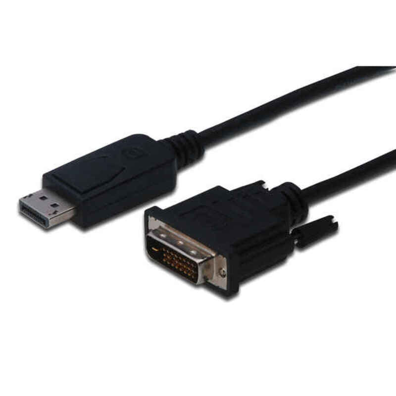 Adaptador DisplayPort para adaptador DVI Digitus AK-340301-030-S Preto